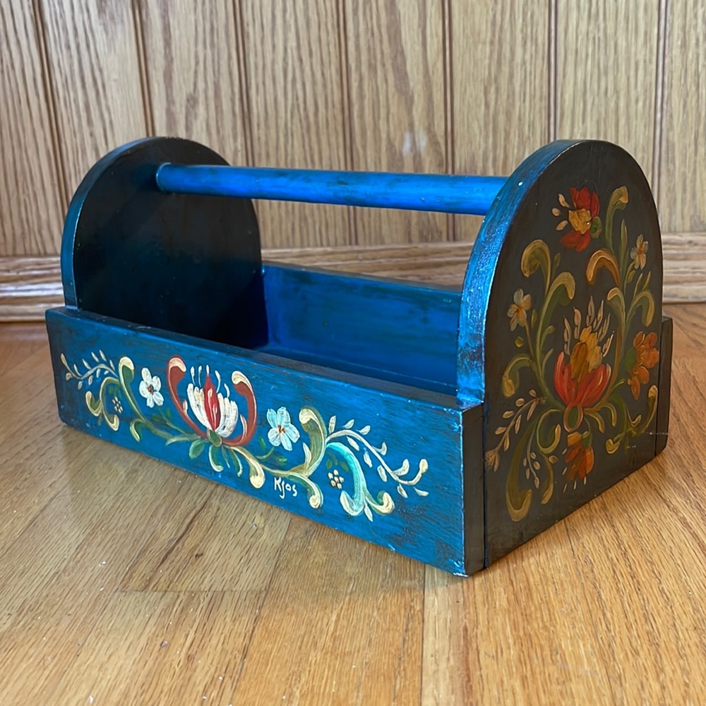 Wood tote